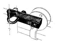 Clamp On Rear Wheel Bracket